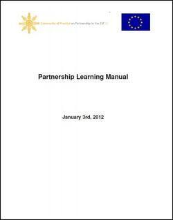 Podręcznik "Partnership Learning Manual"